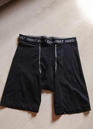 Компрессионные трусы-шорты nike pro combat dri-fit