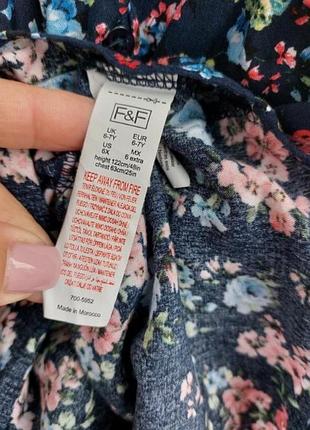 Брендовое платье f&amp;f для девочки 5-6р 4