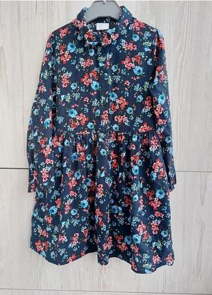Брендовое платье f&amp;f для девочки 5-6р