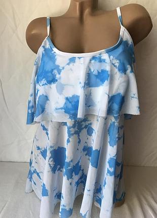 Купальная майка верх купальник 2xl