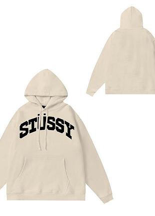 Мужской худи на флисе stussy