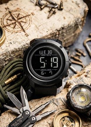 Годинники skmei black тр6862