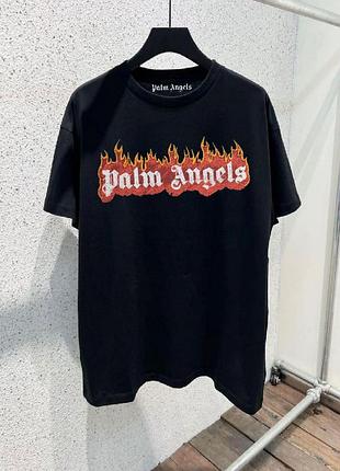 Футболка оверсайз palm angels m-l