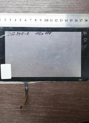 Сенсорне скло китай 110x188 p/n: dg347-b / wt6082050016