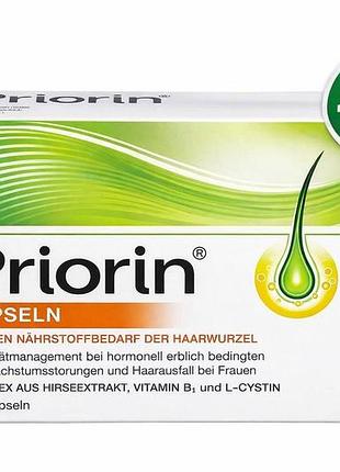 Priorin bayer німеччина 120 капсул препарат від випадіння волосся пріорін оригінал