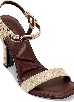 Босоножки karl lagerfeld paris cybil natural. оригинал из сша. новые