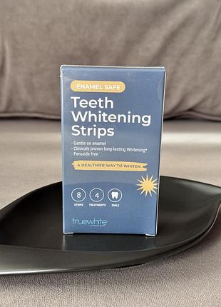 Полоски для отбеливания зубов truewhite teeth whitening strips, 8 полосок