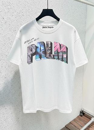 Футболка оверсайз palm angels xl-xxl