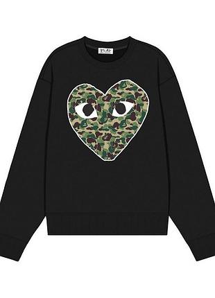 Мужской свитшот comme des garçons