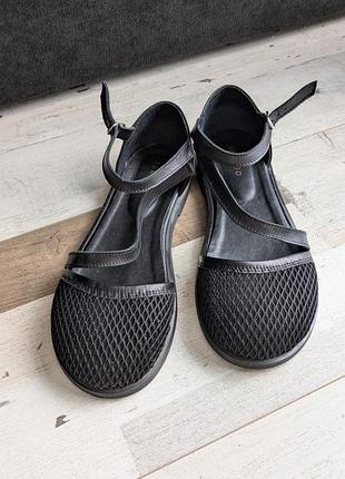 Босоножки женские анатомические сетка barefoot широкие 3broo балетки сандалии барефут кожа