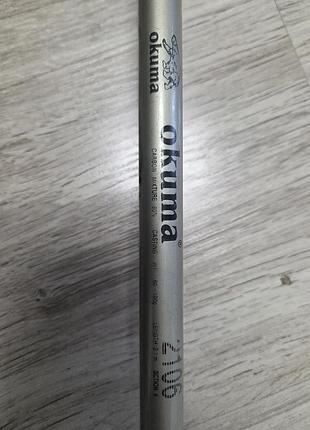 Спиннинг телескопический okuma 2106 (60-100g)