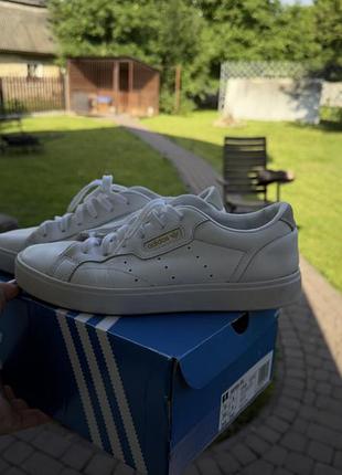 Шкіряні кеди adidas