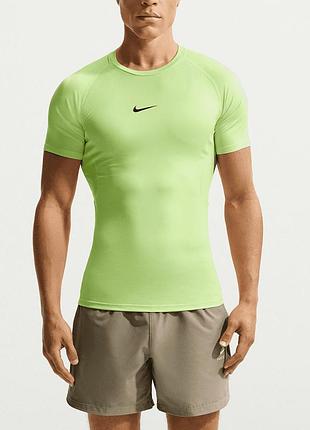 Оригінал! футболка nike pro dri-fit tight ss(fb7932-360)
