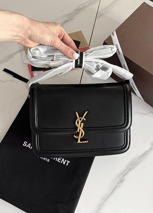 Yves saint laurent solferino milk gold (дефект пошкоджена шкіра позаду сумки)