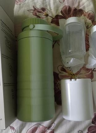 Портативний охолоджувач для грудного молока 650 мл breast milk cooler k001-cnp охолоджувач для зцідженого молока