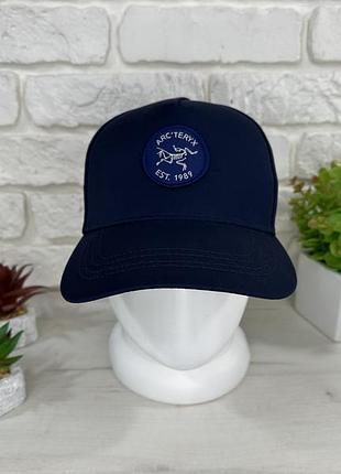 Кепка arc'teryx bird patch cap синя
