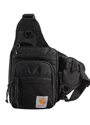 Сумка carhartt wip delta shoulder bag черная