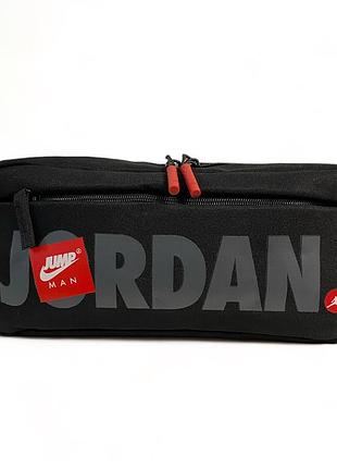 Поясна сумка jordan jumpman crossbody bag чорна