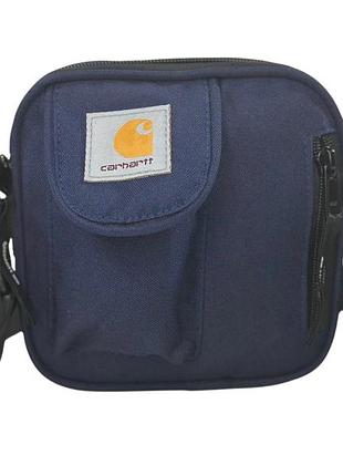 Сумка carhartt wip essentials bag small синяя