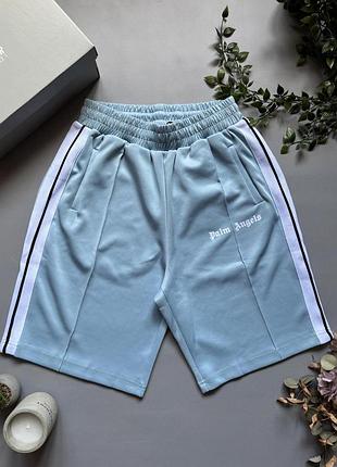 Palm angels шорты голубые