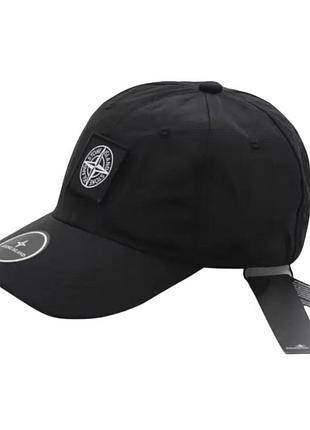 Кепка stone island чорна