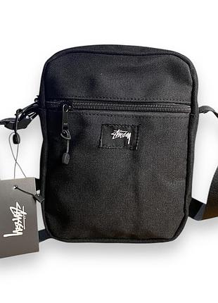 Сумка через плечо stussy 19x16 черная