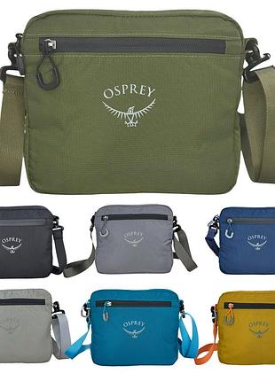 Сумка через плечо osprey 20*23 зеленая