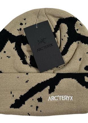 Шапка arcteryx grotto togue / light velvet/black sapphire