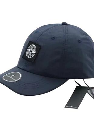 Кепка stone island синяя