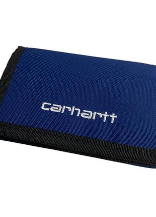 Кошелек carhartt wip alec синий