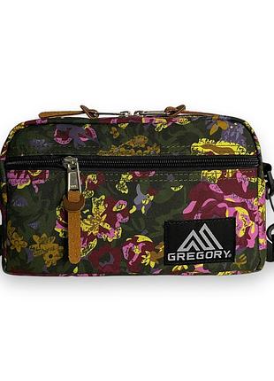 Сумка через плечо gregory padded shoulder pouch цветы ver.2