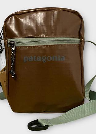 Сумка через плечо patagonia патагония коричневая