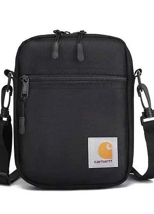 Сумка через плечо carhartt 20х15 черный