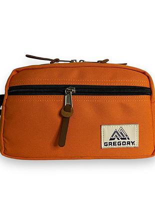 Сумка через плечо gregory padded shoulder pouch оранжевая