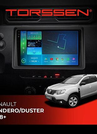 Torssen штатна магнітола torssen 2k renault sandero/duster 18+f9464 4g carplay dsp