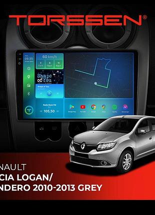 Torssen штатная магнитола torssen 2k renault dacia logan/sandero 10-13 grey f9464 4g carplay dsp