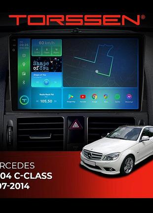 Torssen штатная магнитола torssen 2k mercedes w204 c-class 07-14 f9464 4g carplay dsp