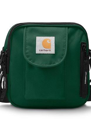 Сумка через плече carhartt кархарт 17х17 зелена