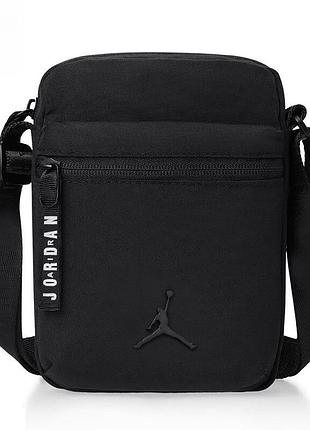 Сумка через плече jordan airborne festival bag чорна