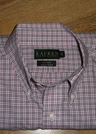 Рубашка ralph lauren , р xl (16) , коттон 100%, оригинал