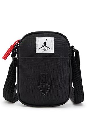 Сумка через плече jordan flight control festival bag чорна