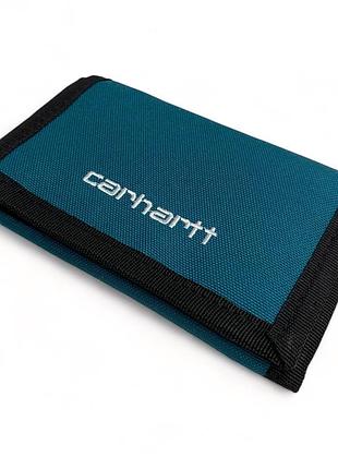 Гаманець carhartt wip alec бірюзовий