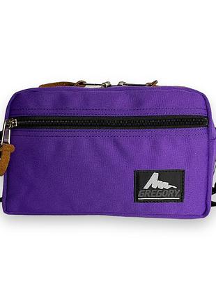 Сумка через плече gregory padded shoulder pouch фіолетова