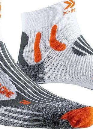 Шкарпетки x-socks run speed one / white/x-orange/grey 35-38(р)