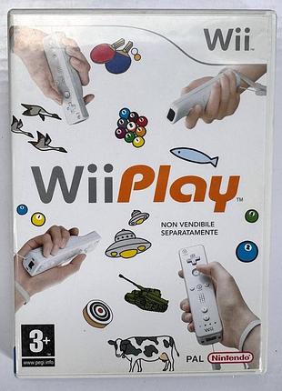 Wii play, б/в, англійська версія - диск nintendo wii