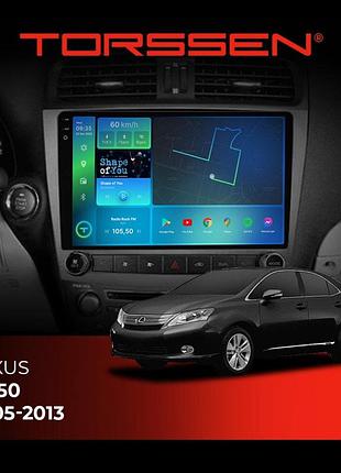 Torssen штатна магнітола torssen 2k lexus is250 05-13 f10464 4g carplay dsp