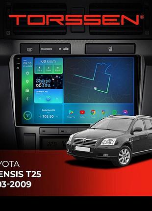 Torssen штатная магнитола torssen 2k toyota avensis t25 03-09 f9464 4g carplay dsp