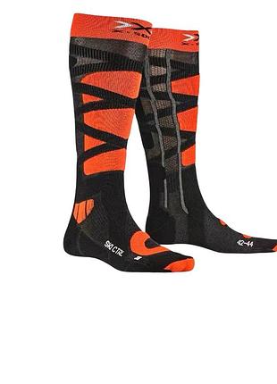 Носки x-socks ski control 4.0 anthracite melange/orange 42-44(р)