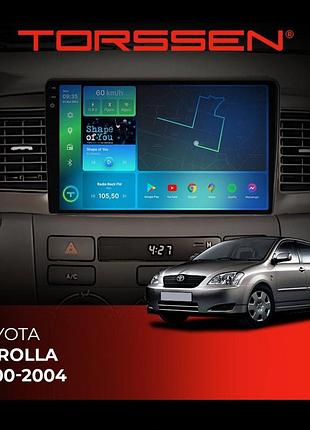 Torssen штатна магнітола torssen 2k toyota corolla 2000-2004 f9464 4g carplay dsp