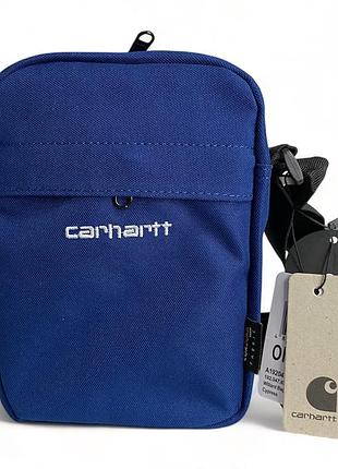 Сумка через плече carhartt payton bag синяя
